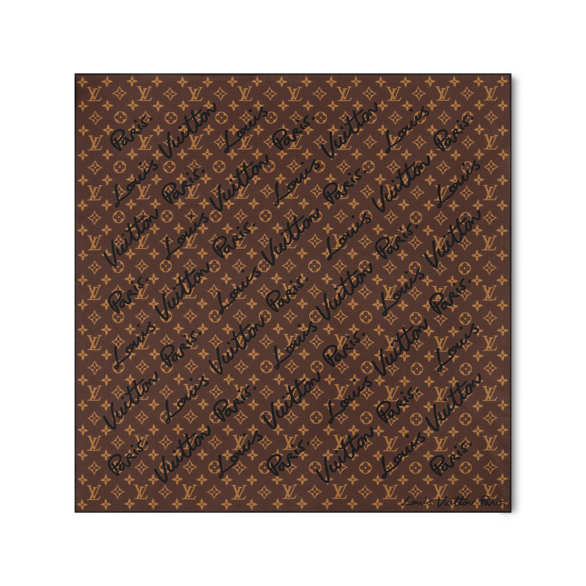 Monogram Overlap Bandana S00 - Men - Accessories | LOUIS VUITTON ®